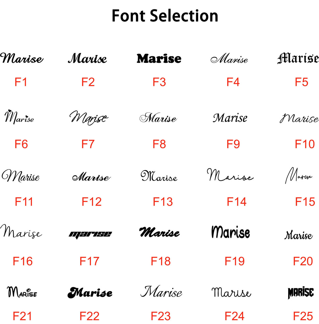 Personalized Name Necklaces Jewellery