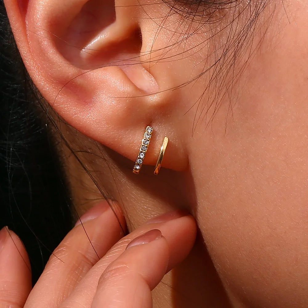 Designer luxe op maat gemaakte oorbellen