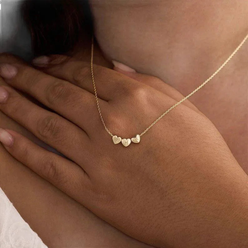 Luxury Personalized Heart Pendant Necklace