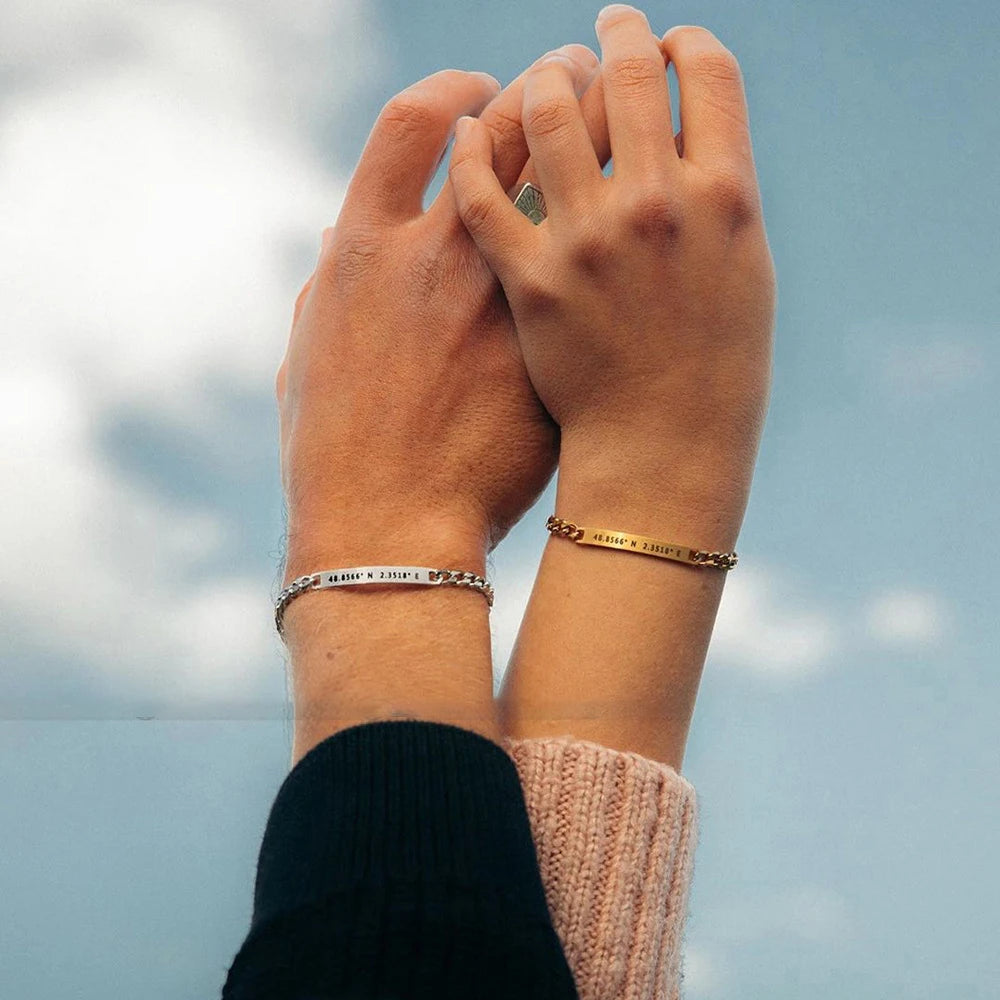 Cubaanse armband met graveerfunctie op maat