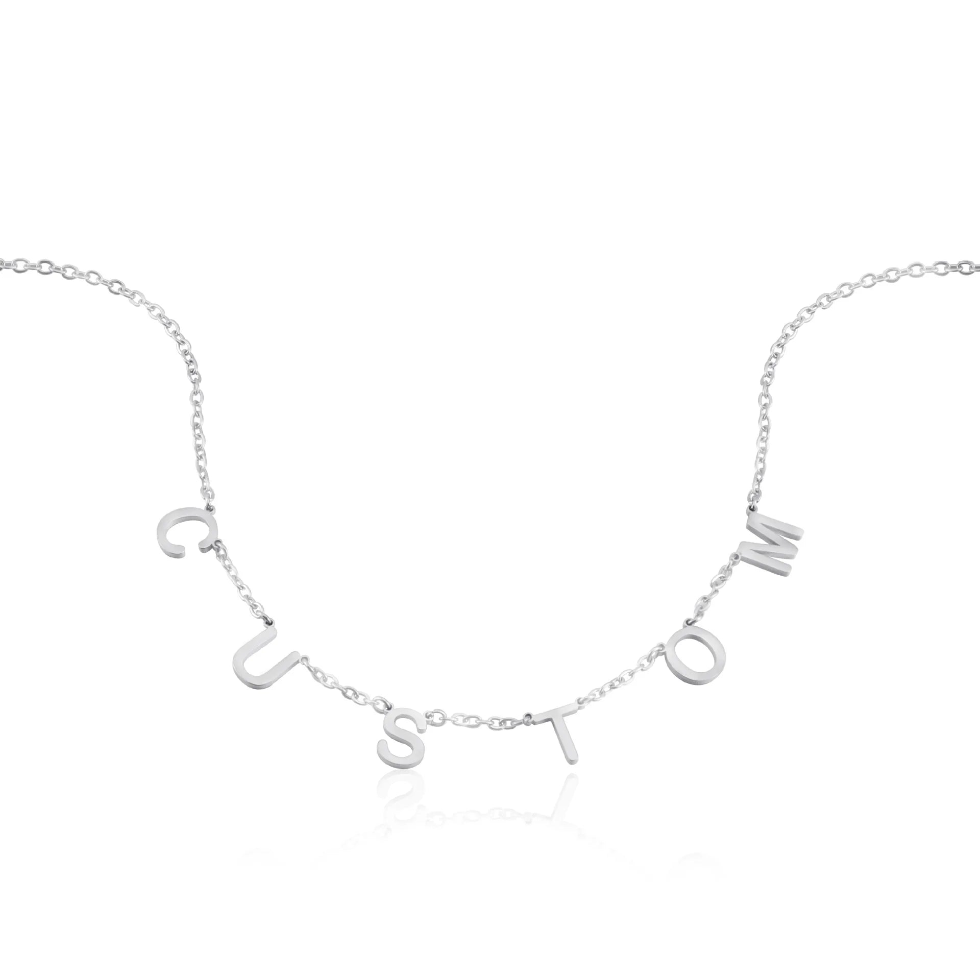 Gepersonaliseerde ketting met naam en initialen